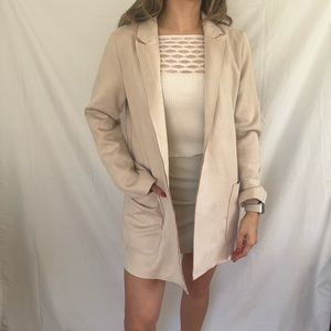 Cream coat
